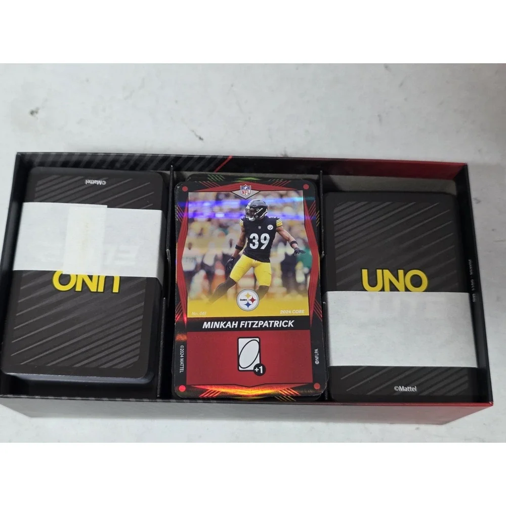 2024 UNO Elite NFL Card Game Starter‎ Deck Pack Core Edition